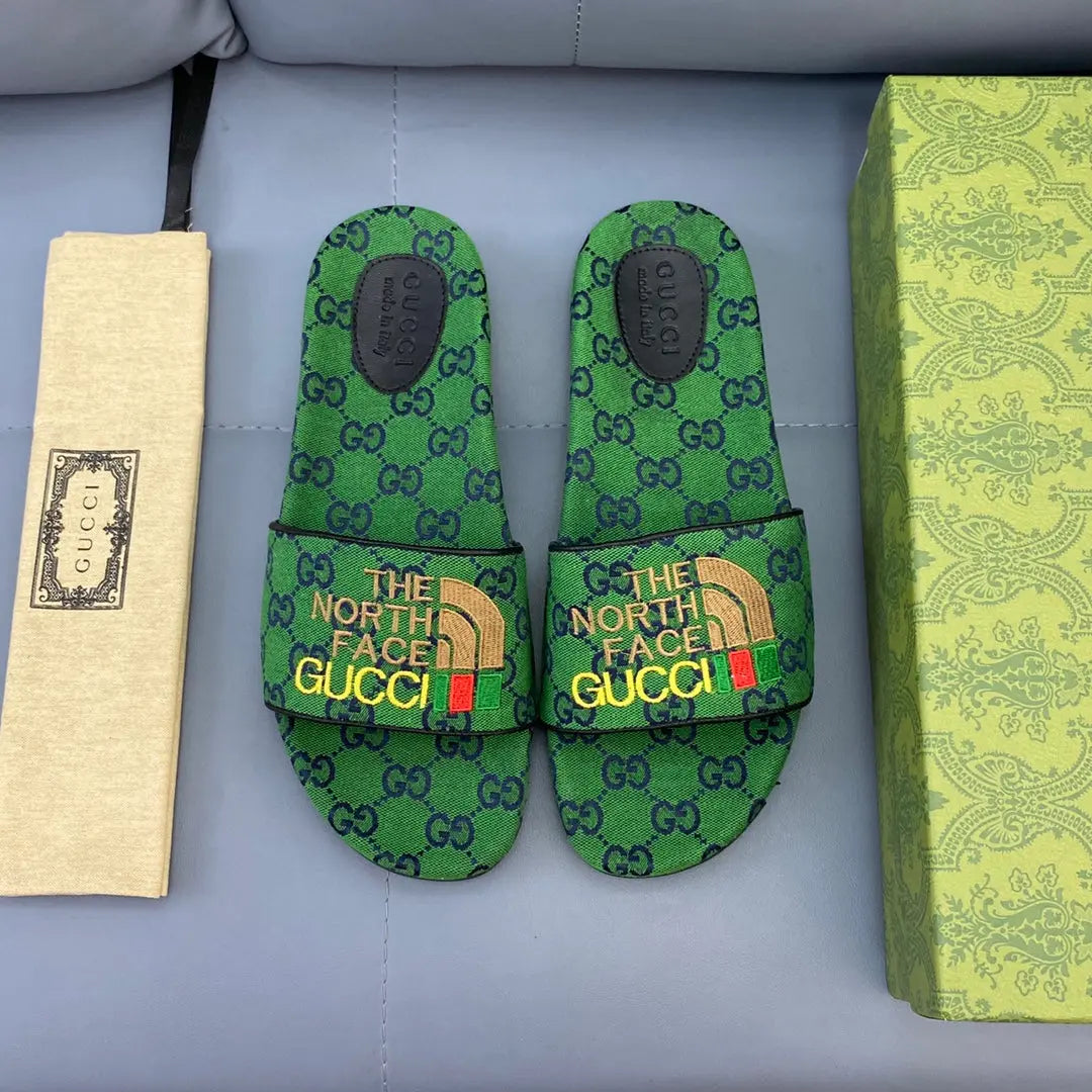Gucci Classic Slide Slippers With Original Box Metroutfits