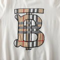 Burberry Men's White Logo Sweatshirt Metroutfits