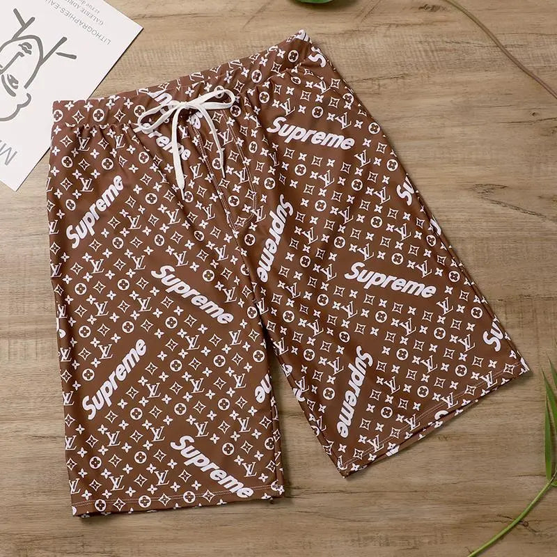 SUPREME - Men's Short Brown Metroutfits