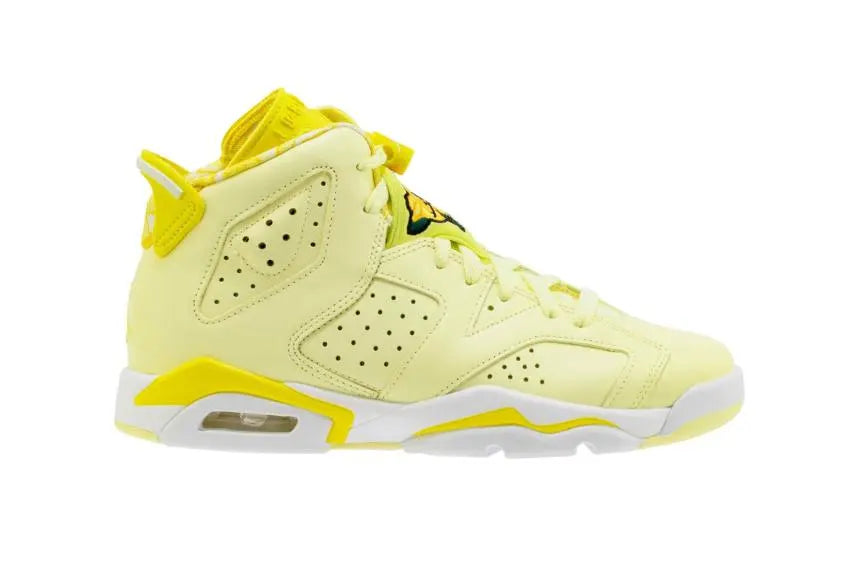 Jordan AJ 6 Floral Retro Sneakers New With Tag And Box Metroutfits