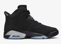 Air Jordan 6 Retro Metallic Silver Sneakers – Iconic Nubuck Streetwear CHIC TREAD