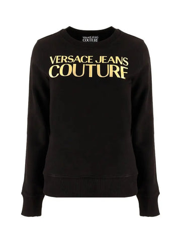 Versace Women's Logo Crewneck Sweatshirt Metroutfitstore