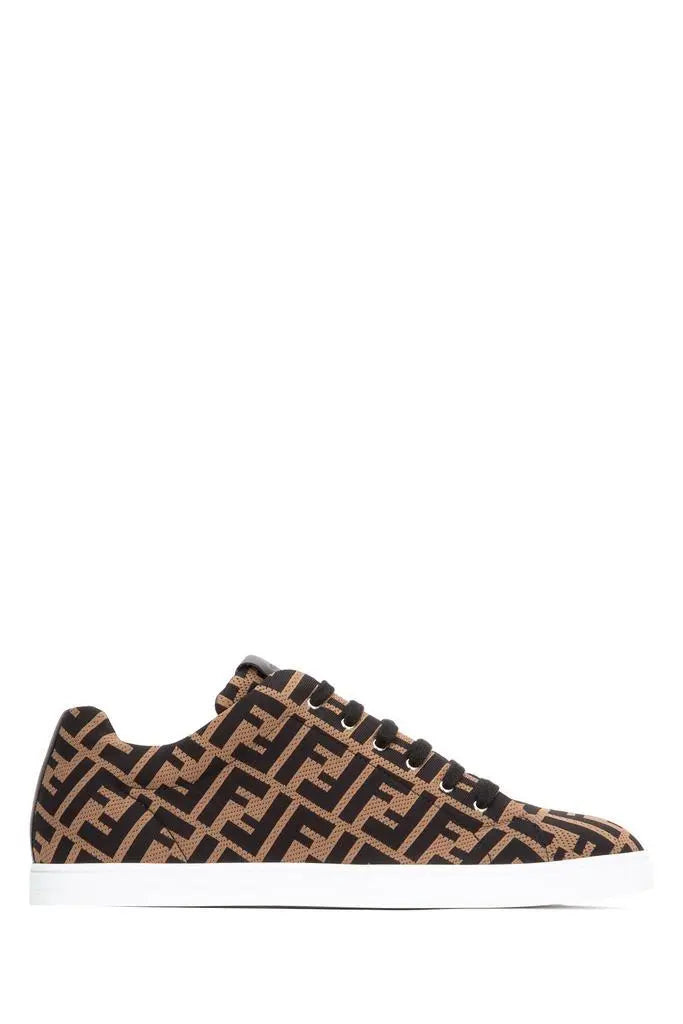Fendi FF Logo Low-Top Sneakers New With Tag and Box Metroutfits