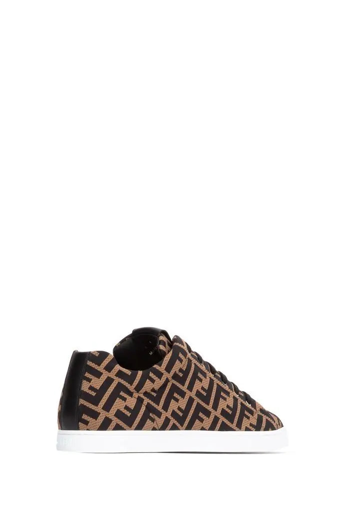 Fendi FF Logo Low-Top Sneakers New With Tag and Box Metroutfits