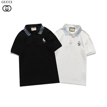 Gucci Men's T-Shirt Black White Metroutfits