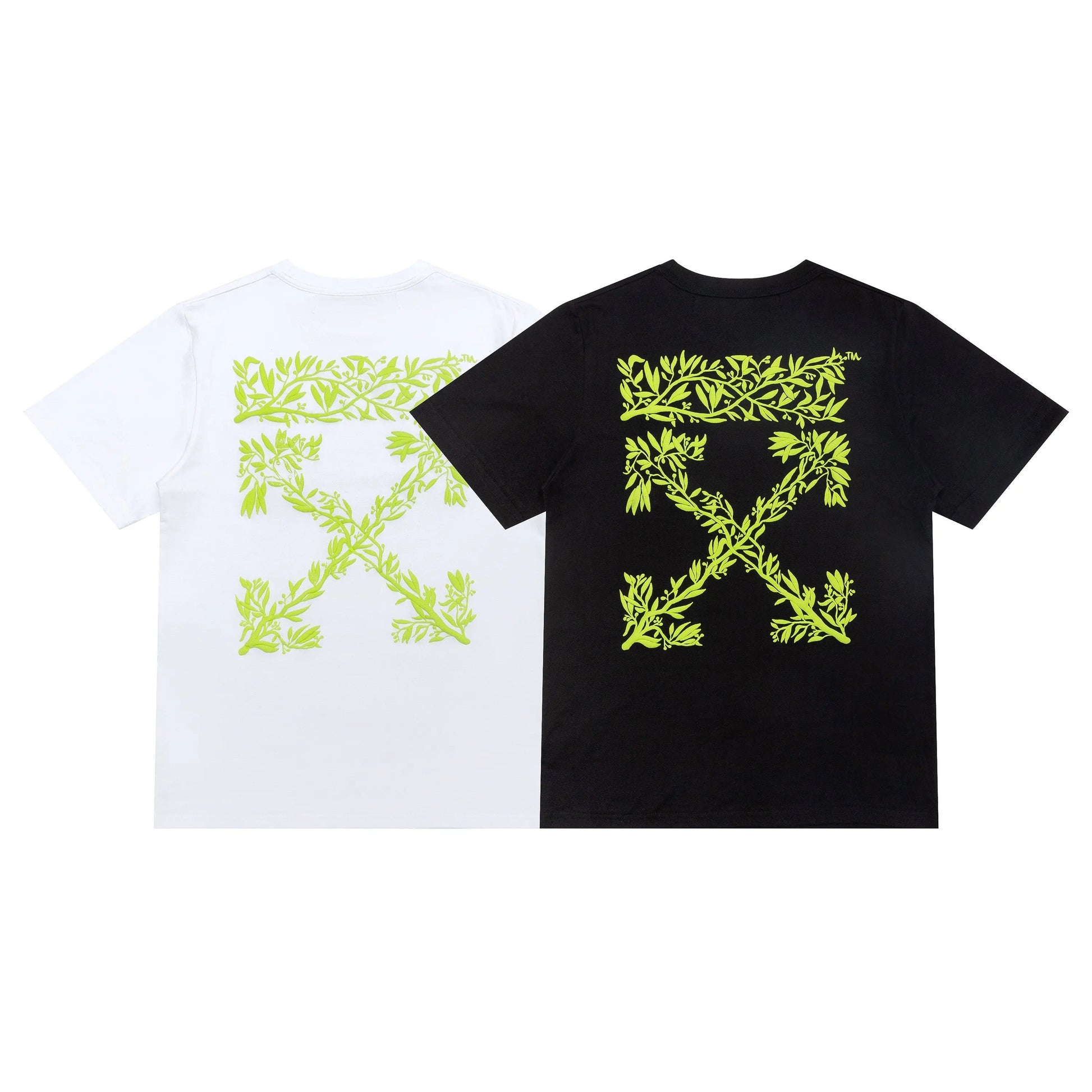 Off White - Men's T-Shirt Black & White - Designer Streetwear Metroutfits