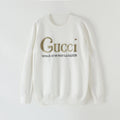 Gucci Men's White Designer Sweatshirt - New with Tag Metroutfits