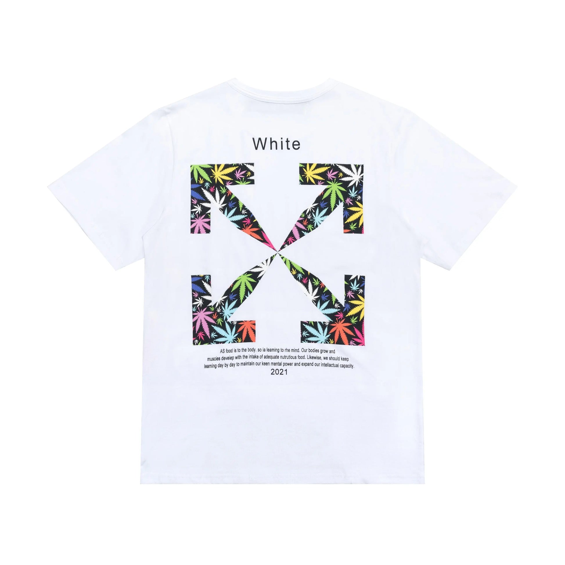 Off White - Men's Classic T-Shirt Black & White - Premium Streetwear Metroutfits