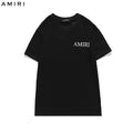 Amiri - Men's T-Shirt Black, White & Blue - Designer Casual Wear Metroutfits