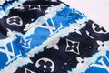 Louis Vuitton Men's Designer Short Blue Black White - Luxury Wear Metroutfits