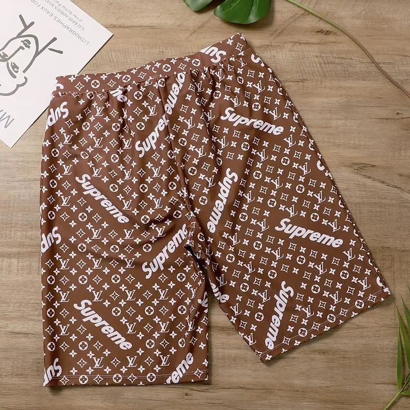 SUPREME - Men's Short Brown Metroutfits