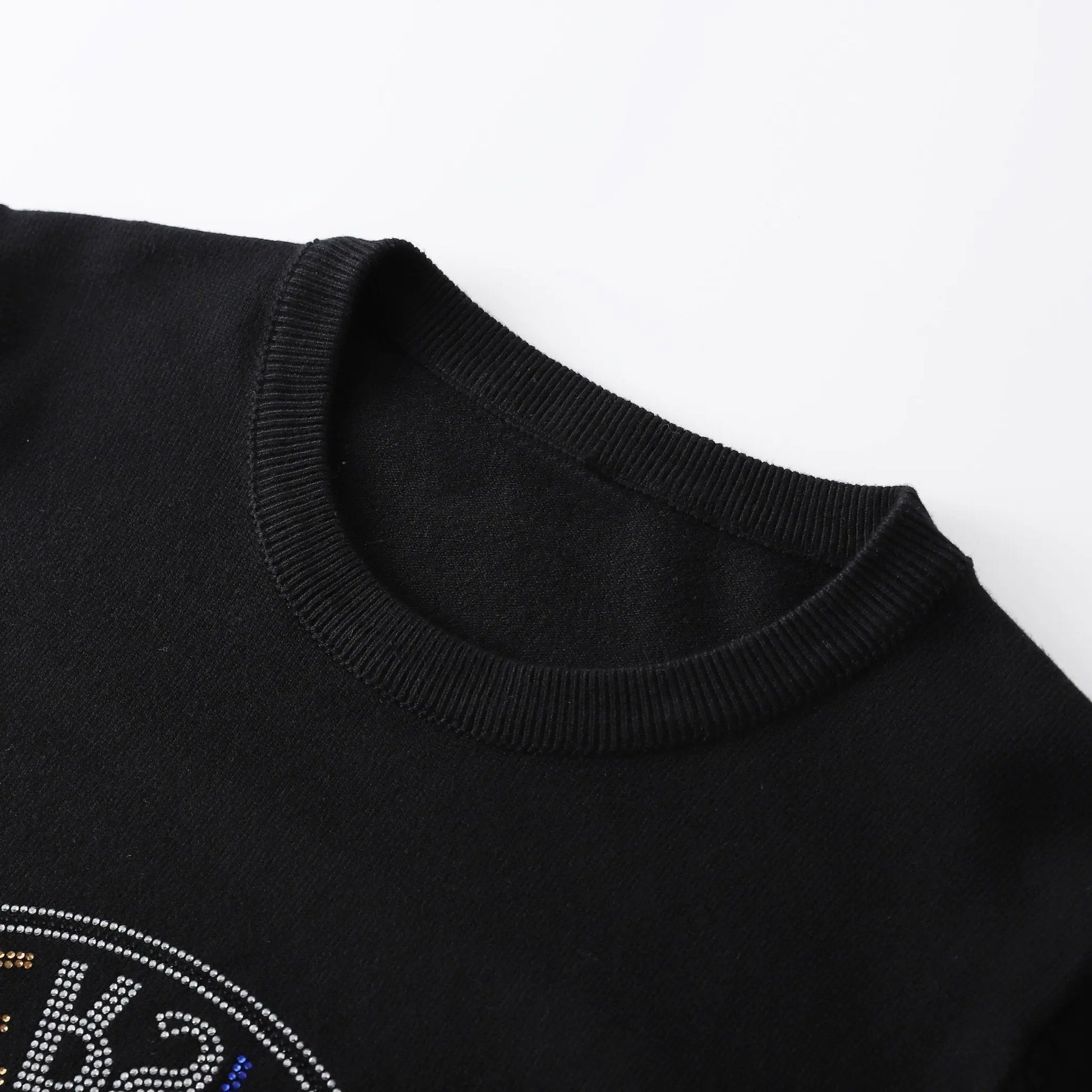 Versace Men's Black Designer Sweatshirt Metroutfits