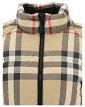 Burberry Check Cropped Puffer Jacket for Women Metroutfitstore