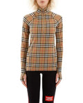 Burberry Women's Vintage Check Fitted Top Metroutfitstore