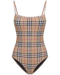 Burberry Women's Tartan One-Piece Swimsuit Metroutfitstore