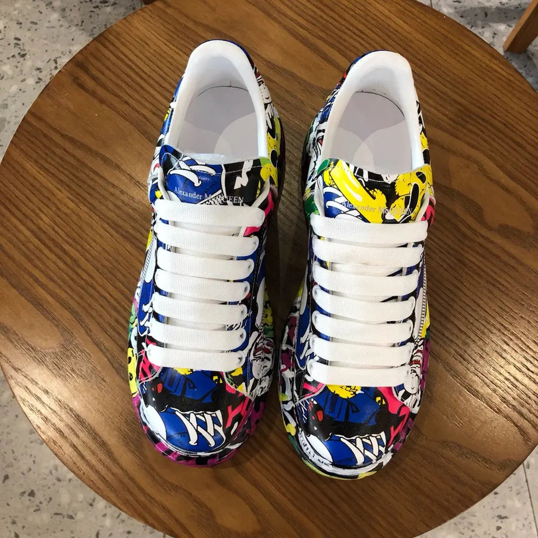 Alexander McQueen Bold Sole Custom Sneakers Metroutfits