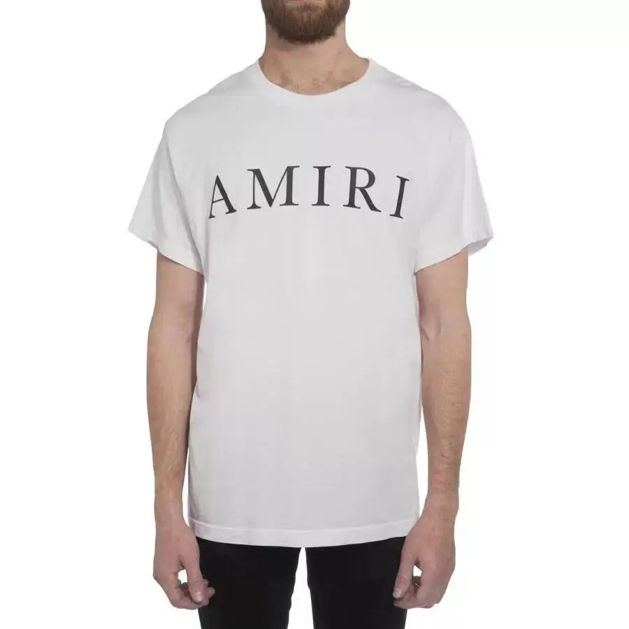 Amiri - Men's T-Shirt Black & White - Designer Casual Wear Metroutfits