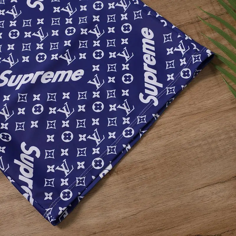 SUPREME - Men's Short Blue Metroutfits