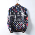 Louis Vuitton Men's Black Multicolor Designer Jacket Metroutfits