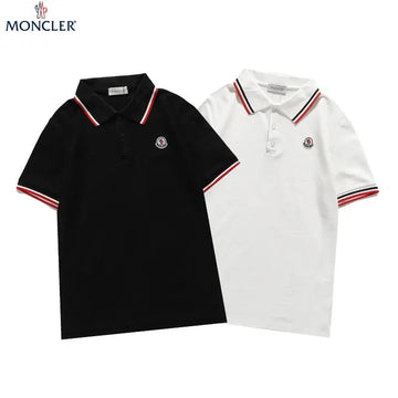 Moncler Men's T-Shirt Black White Metroutfits