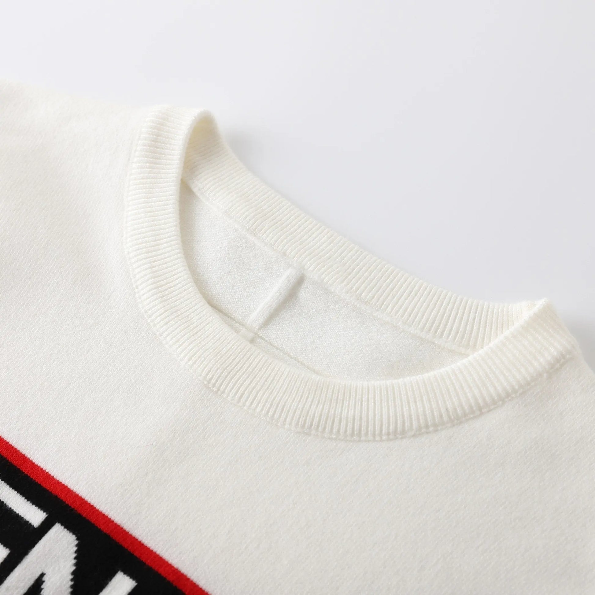 Givenchy Men's Off-White & Black Designer Sweatshirt Metroutfits