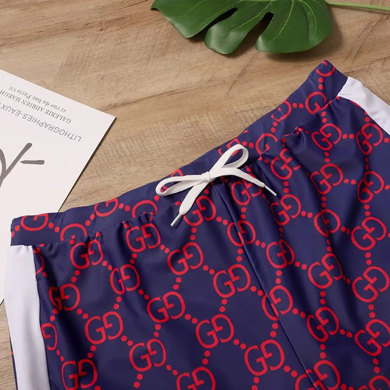 GUCCI - Men's Short Pink Blue Metroutfits
