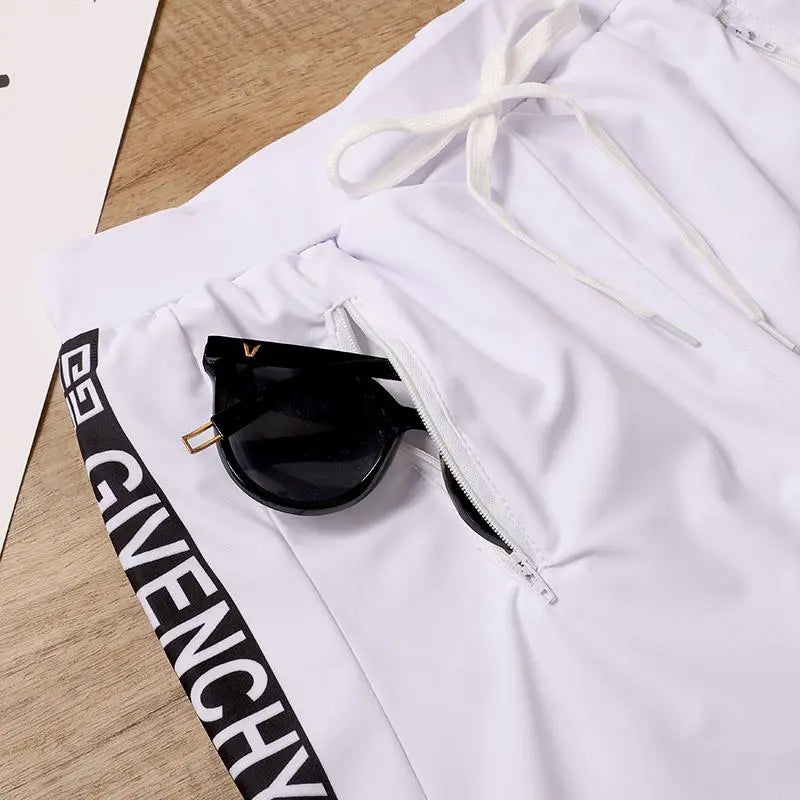 GIVENCHY - Men's Designer Short White Metroutfits
