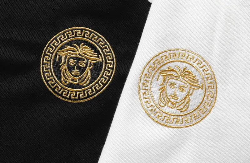 Versace Men's T-Shirt Black White - New with Tag Metroutfits