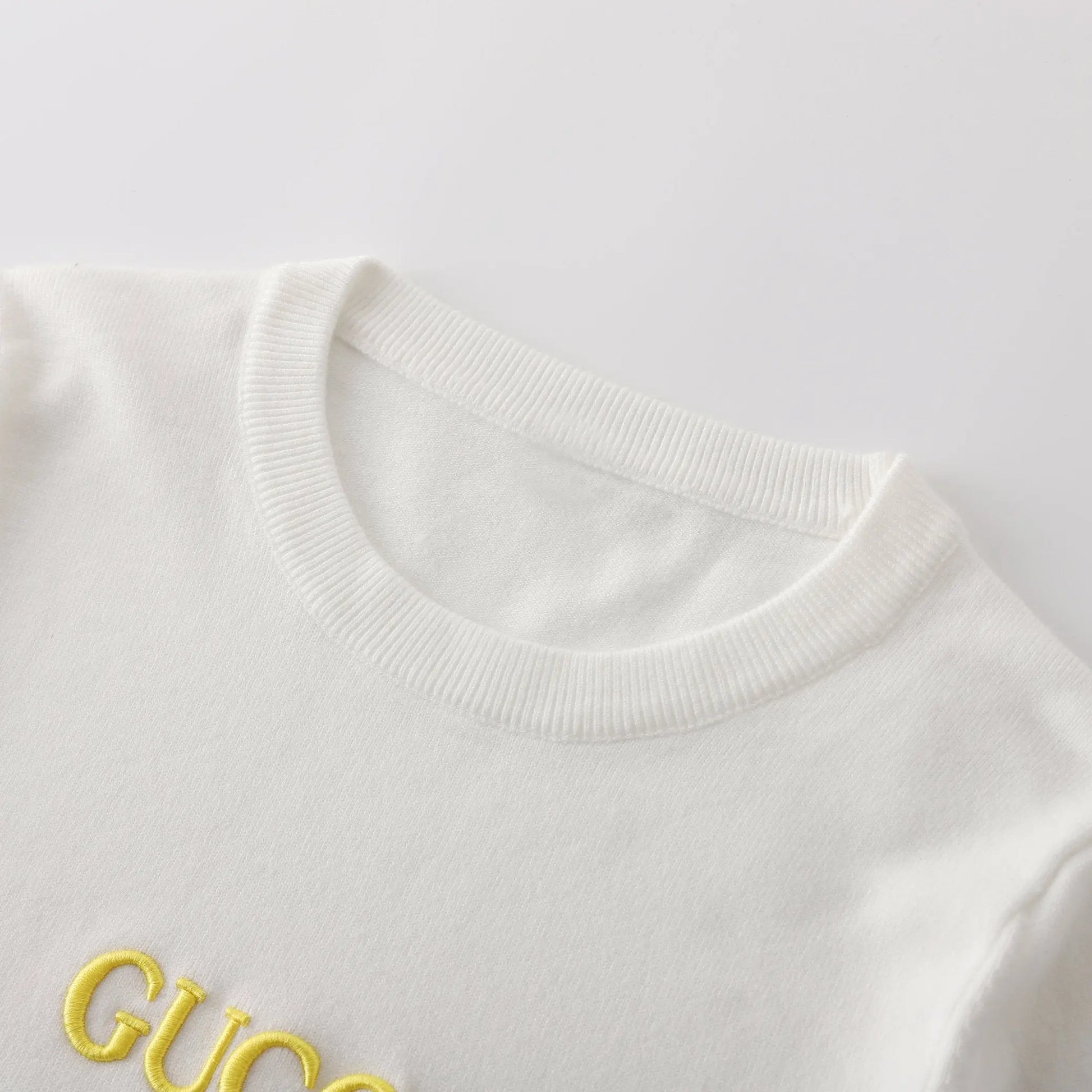 Gucci Men's White Designer Sweatshirt Metroutfits