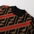 Fendi Men's Black Multicolor Sweatshirt Metroutfits