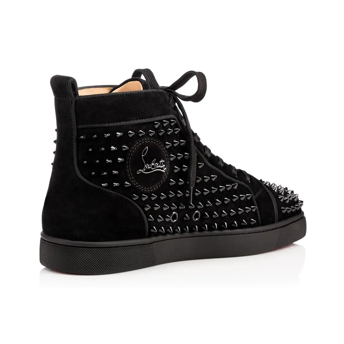 Christian Louboutin Sneakers Vieira Spikes Suede New Metroutfits