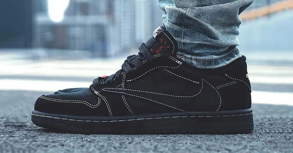 Air Jordan 1 Low OG SP Travis Scott Black Phantom Sneakers Men & Women Metroutfits