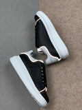 Alexander McQueen Oversize Iconic Men's Sneaker Black White Metroutfits