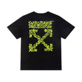 Off White - Men's T-Shirt Black & White - Designer Streetwear Metroutfits