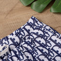 DIOR - Men's Designer Short White Blue - Luxury Casual Wear Metroutfits