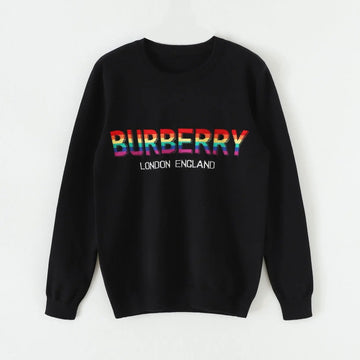 Burberry Men's Black Sweatshirt with Logo Metroutfits