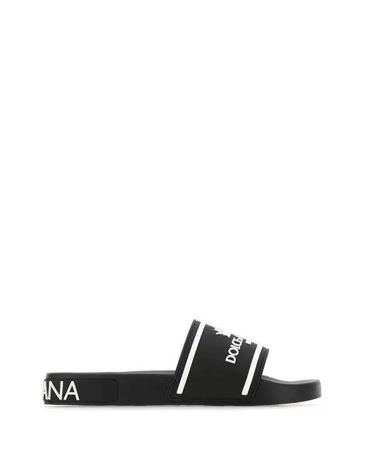 Dolce & Gabbana Unisex Slippers – Luxury Indoor Metroutfits