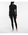 Dolce & Gabbana Women's Cotton Crop Top Black Metroutfitstore