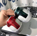 Gucci Ace Blade Print Ivory Sneakers – New with Tag and Original Box Metroutfits