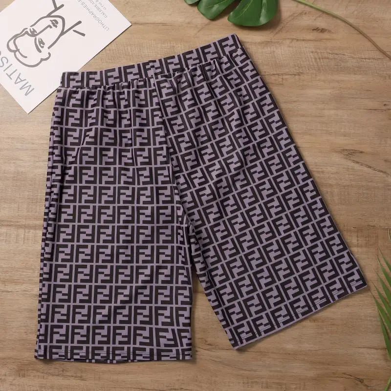 FENDI - Men's Designer Short Luxury Style Gray Metroutfits