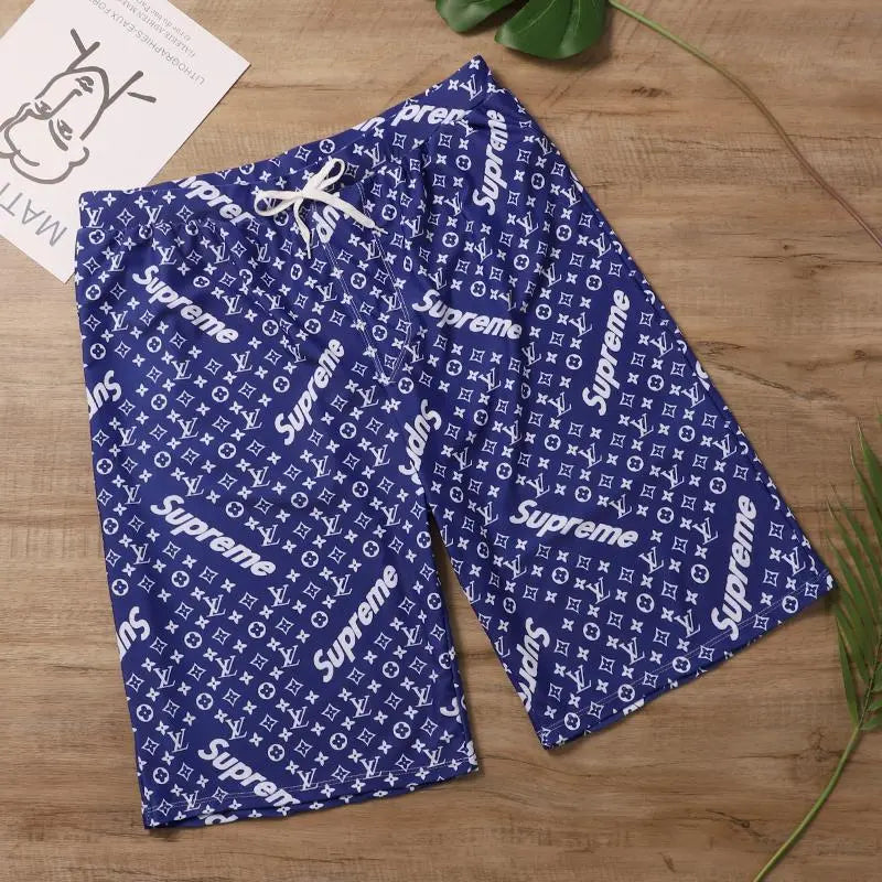 SUPREME - Men's Short Blue Metroutfits