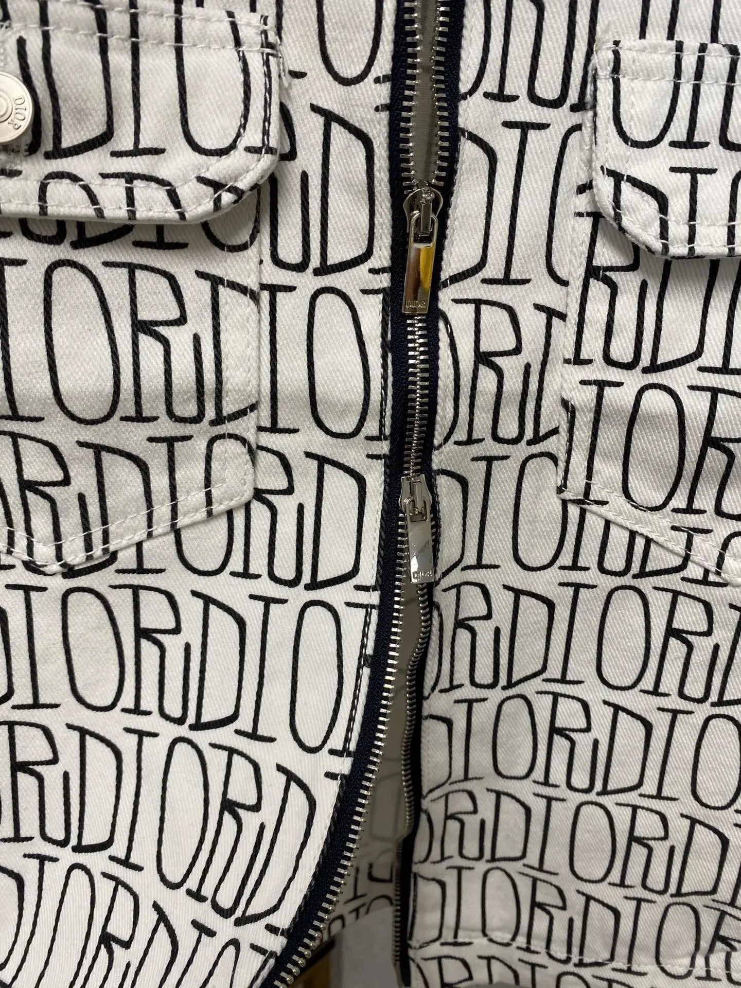 Dior Men's Black and White Designer Jacket Metroutfits