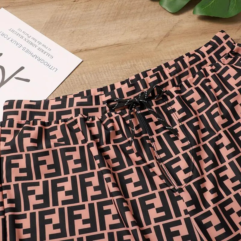 FENDI - Men's Short Black Pink Metroutfits