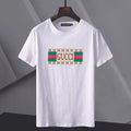 Gucci - Men's T-Shirt Black White - Designer Casual Wear Metroutfits