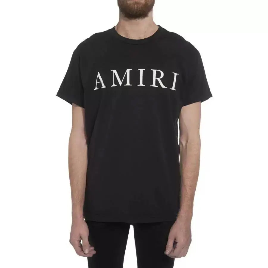 Amiri - Men's T-Shirt Black & White - Designer Casual Wear Metroutfits