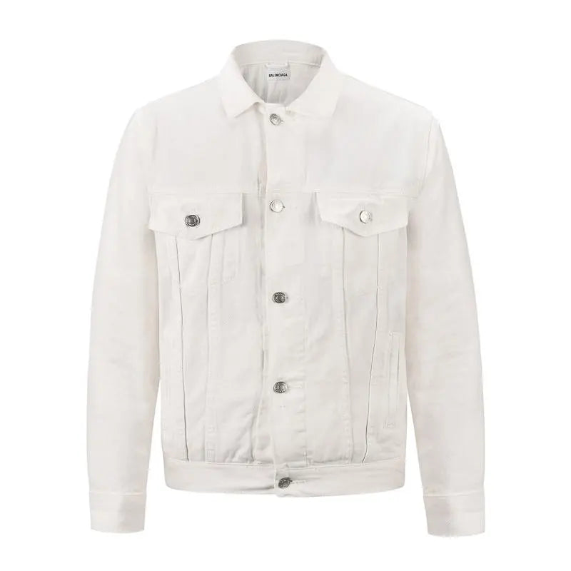 Balenciaga Men's White Designer Jacket - New with Tag Metroutfits