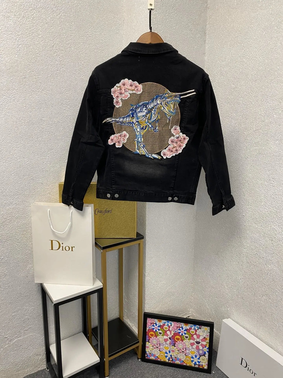 Dior Men's Black Designer Jacket Metroutfits