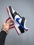 Nike Dunk Low South Korea – Unisex Black White Blue Sneaker Metroutfits