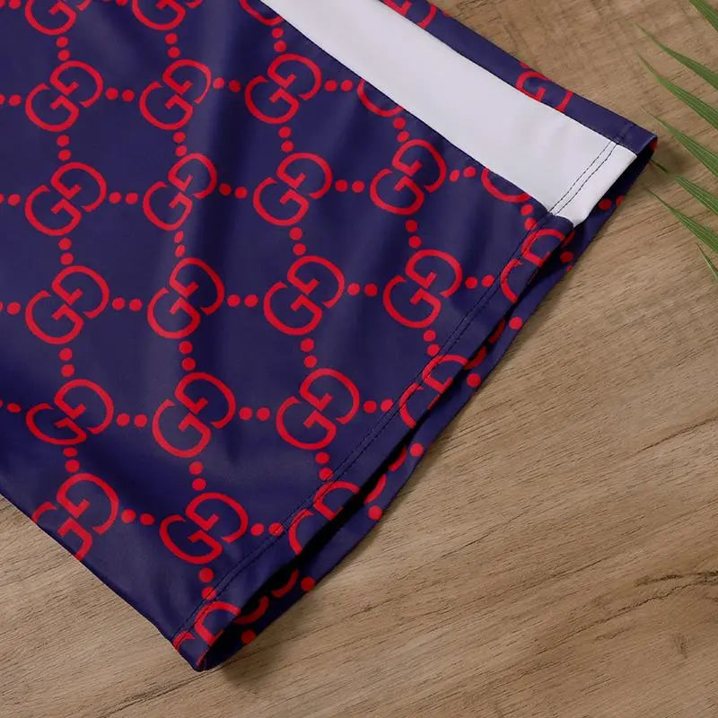 GUCCI - Men's Short Pink Blue Metroutfits