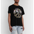 Amiri - Men's T-Shirt Black /White Casual Wear Metroutfits